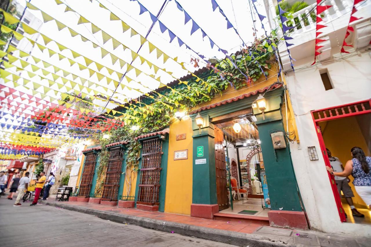 Hotel La Casona De Getsemani Cartagena Ngoại thất bức ảnh