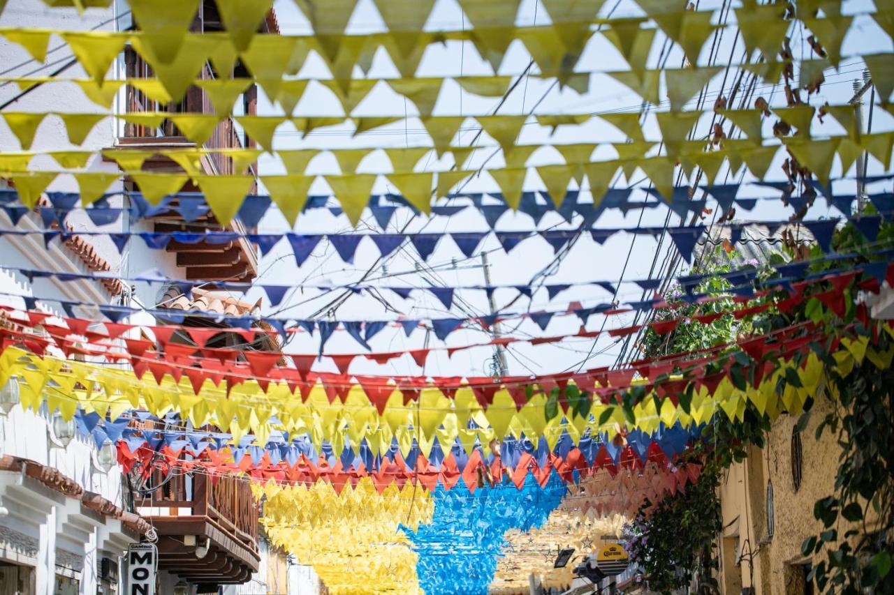 Hotel La Casona De Getsemani Cartagena Ngoại thất bức ảnh